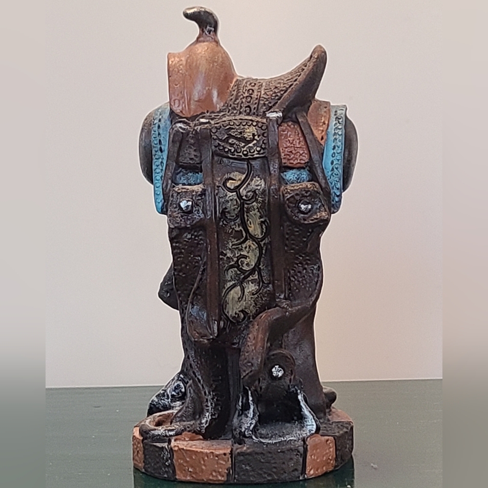 Rustic Cowboy Sculpture Set - Picture 12 of 16